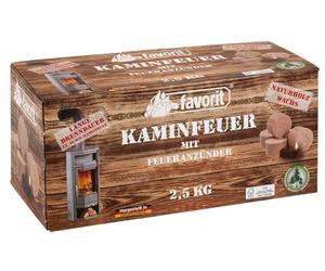 Favorit Jumbo - Cubo de luz (2,5 kg, en Caja Plegable resellable, Madera Natural y Cera)