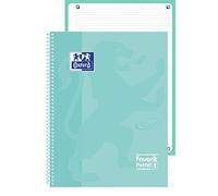 Favorit Oxford Maxi Cuaderno espiral P@stel1 1R Ruling Celeste Pastello