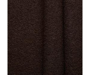 Favorit Walkloden - 100% lana virgen - Lana cocida, suave y caliente - Por metro (Marrón oscuro)