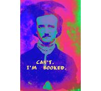 Favorite Author Edgar Allen Poe Raven dotted journal notebook 125 pages