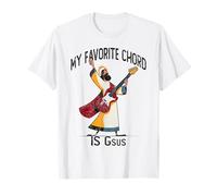 Favorite Chord Is Gsus guitarist Jesus Playing Guitar Camiseta