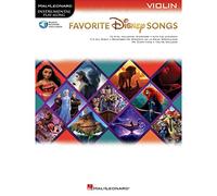 Favorite Disney Songs: Instrumental Play-Along - Violin (Hal Leonard Instrumental Play-along)