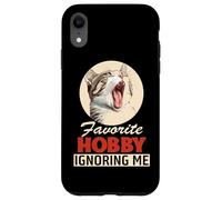 FAVORITE HOBBY IGNORING ME Carcasa para iPhone XR