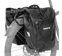 Favoto Bolsa para Bicicleta Portaequipajes Impermeable, 56L (2×28L)