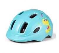 Favoto Casco Infantil - Apto para Niños y Niñas, Ajustable (48-52 cm), para Bicicleta, Skateboard, Patinete y Patines, Ligero y Transpirable, 3-8 Años, Diseño Monstruo Azul