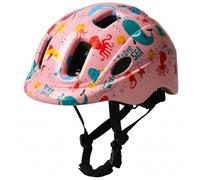 Favoto Casco Infantil Niños Bicicleta - CE Certificado, Ligero y Ajustable, para Niños 3-5 Años Talla S (48-52 cm), Diseño Océano Rosa para Patinete, Ciclismo y Deportes al Aire Libre