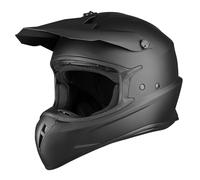 Favoto Casco Integral de Motocross para Adultos, Casco Off Road Downhill Unisex ECE 22.06 Certificado para Moto Quad ATV UTV (sin Visera) M 57-58 cm Negro Mate