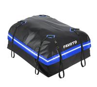 Favoto Cofre de techo 566L - Bolsa de techo impermeable plegable con alfombrilla antideslizante, ganchos para puerta y correas reforzadas, color azul