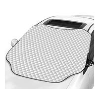 Favoto Cubierta de Parabrisas Protección contra Las heladas Coche Magnético Plegable contra el Hielo Cubierta de Parabrisas Protección UV para el Polvo Nieve L(157x126cm)