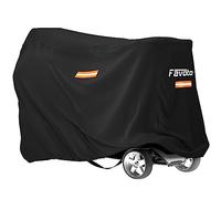 Favoto Cubierta de Scooter de Movilidad 210D Oxford, Funda para Scooter Impermeable Resistente a Polvo Solar Arañazos con Franjas Reflectantes Hebilla a Prueba de Viento, 190x71x117cm