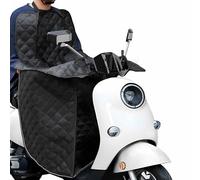 Favoto Cubrepiernas de Verano para Scooter (Negro)