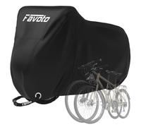 Favoto Funda Bicicleta Exterior Impermeable Anti UV para 2 Bici XXL
