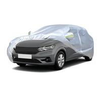 Favoto Funda Coche Exterior Impermeable - Transpirable Compatibles con Dacia Sandero(2008-2024) Algodón con Cremallera Anti-UV Transpirable Resistente al Polvo Lluvia Rasguño Nieve Sol al Aire Libre