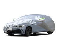Favoto Funda de Coche Exterior Impermeable - Transpirable Compatibles con Volkswagen Golf(2003-2024) Anti-UV Transpirable Resistente al Polvo Lluvia Rasguño Nieve al Aire Libre Plateado