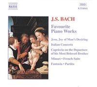 Johann Sebastian Bach – Favourite Piano Works - Oeuvres célèbres pour clavier – CD – Importación USA