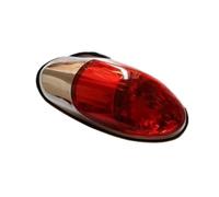 faxiulan Piloto Trasero Moto Aplicación: Luz trasera roja integrada para motocicleta para Shadow para V-Star para Cruiser para Chopper para Custom