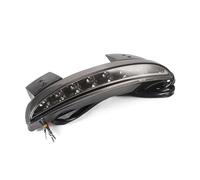 faxiulan Piloto Trasero Moto Luz LED para guardabarros trasero de motocicleta luz freno y matrícula marcha para Sportster Iron XL 883 1200 para Dyna para Softail