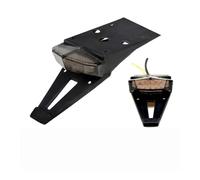 faxiulan Piloto Trasero Moto Luz trasera de freno LED universal 12 V-15 V para guardabarros trasero motocicleta, luz, lámpara señal, bombilla, accesorios