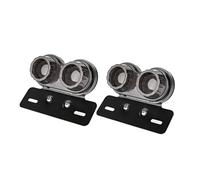 faxiulan Piloto Trasero Moto Luz trasera LED para motocicleta, luces de giro, soporte matrícula, lámpara freno para luz universal 12 V