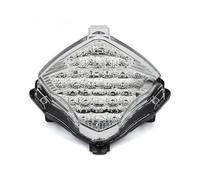 faxiulan Piloto Trasero Moto Para YZF-R1 YZF R1 2004 2005 2006 LED Luz trasera de freno Intermitentes integrada ahumada