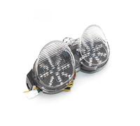 faxiulan Piloto Trasero Moto Para YZF R6 2001 2002 Luz trasera de freno, intermitentes, luz LED integrada