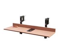 FAXJRU Mesa Colgante De Balcón, Plegable Colgante con Barandilla De Jardín, De Terraza, Folding Table Multifuncional para Desayunar Ajustable, 80 x 25 cm