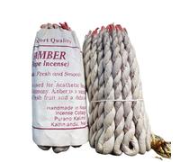 Fay Bless Incienso hecho a mano de cuerda de Nepal, 2 paquetes (ámbar)