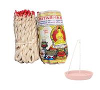 Fay Bless Incienso hecho a mano de cuerda de Nepal, 2 paquetes (Amitābha)