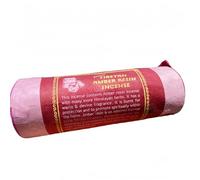 Fay Bless Varillas de incienso tibetanas hechas a mano, 2 piezas de incienso natural nepalí de línea de hierbas, varillas cortas (11,5 cm), meditación, yoga, relajación (fragancia ámbar)