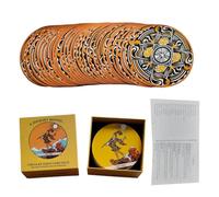 fayarrd Cartas Del Tarot - Tarot Portátil Con Libro Guía | Juegos De Mesa,Para Adultos Noches Familiares Reuniones Festivos Interacción Social Viaje Oficina Casa Pausa Camping Picnic