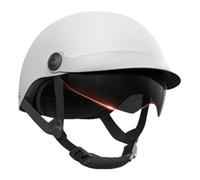 fayarrd Gorro de moto para adultos, medio casco para motocicleta, tapa dura para patinete con protección anticolisión multideporte - Gorra de media seguridad para motocicleta Cruiser Scooter para
