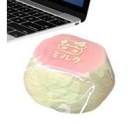 fayarrd Juguete para aplastar para reducir el estrés - Dispositivo antiestrés con diseño de tarta realista, juguete sensorial para pellizcar | Para niños adultos, casa, escuela, estudiantes