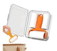 fayarrd Mini rodillo adhesivo | Rollo de viaje para peluches perros gatos con recargas, mini rodillo antipelo de viaje - Para muebles, sofá, alfombra, ropa, asiento de coche, ropa
