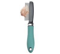 fayarrd Peine antipulgas para gatos | Peine para perros de acero inoxidable para la cara, cepillo ergonómico multiusos para razas de pelo largo, cuidado diario y rutina de aseo
