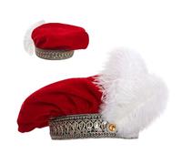 fayarrd Sombrero Tudor Hombre - Tocado elegante de terciopelo vintage de inspiración medieval | Sombrero para disfraz Tudor para hombres adultos, para fiestas temáticas bodas, espectáculos, eventos y