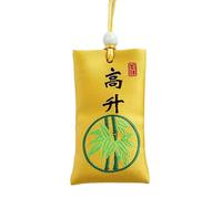 fayarrd Talismán chino clásico, bolsa de sal espiritual para dinero - Collar budista,El talismán chino clásico de China atrae riqueza y prosperidad en -vestido