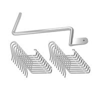 fayarrd Tensor de alambre | Clip de reparación de torsión resistente - 20 tensores para alambre de púas de valla | para exterior, patio, granja, césped y rancho