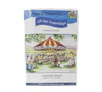 Faye Whittaker All Our Yesterdays Countryside Carousel (Kit de Punto Cruzado), Gama, Mixto, 25 x 15 x 2 cm