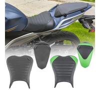 Fayedenicy Motocicleta Ninja 400 Z400 Conductor Delantero Rider Solo Seat Cowls Antideslizante Asiento Trasero del Pasajero Fundas Cojín para Ninja400 Ninja-400 Z 400 Z-400 2018-2023 (Frente Verde)