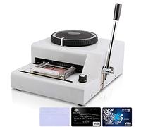 Fayelong máquina de Repujado Manual máquina de Tarjetas de crédito máquina de Repujado 72 Personaje Tarjeta grabadora para PVC Tarjeta de crédito ID VIP