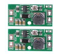 Fayelume 2 convertidores de impulso de 20 W, controlador LED de corriente constante LD24AJTA, 6 controladores PWM ajustables de 25 V, convertidor de corriente constante