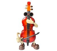 Fayemint Violín Music Box, Caja de Música de Violín, Caja de Música de Violín Rojo, para Decorar Oficina, Cumpleaños