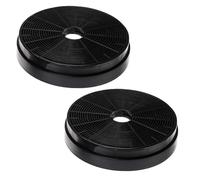 Fayerkar 2 filtros de carbono de repuesto para Respekta Miz0031, Klarstein, Pkm Co4, 175 mm