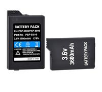 Fayerkar Adecuado para Sony PSP2000 3000 Host batería PSP-S110 3600 mAh 3,6 V con suficiente capacidad