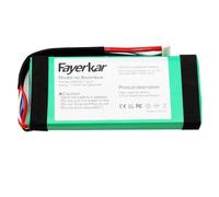 Fayerkar Batería adecuada para JBL Bluetooth Audio, Boombox, batería God of War 1, GSP0931134 01 (7,4 V, 12000 mAh)