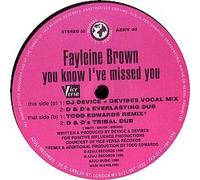 FAYLENE BROWN - FAYLENE BROWN / YOU KNOW I MISSED YOU