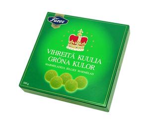 Fazer Grona Kulor - Dulces Finlandeses de Mermelada de Pera - Pack de 3