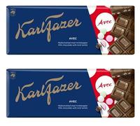 Fazer Karl Fazer Avec Chocolate 2 Bars von 200 g 14,2 Unzen