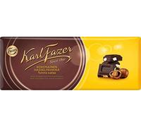 Fazer Karl Fazer Dark Whole Hazelnuts Chocolate 2 Bars von 200 g 14,2 Unzen