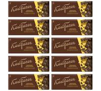 Fazer Karl Fazer Dark Whole Hazelnuts Chocolate 10 Bars von 200 g 71 Unzen